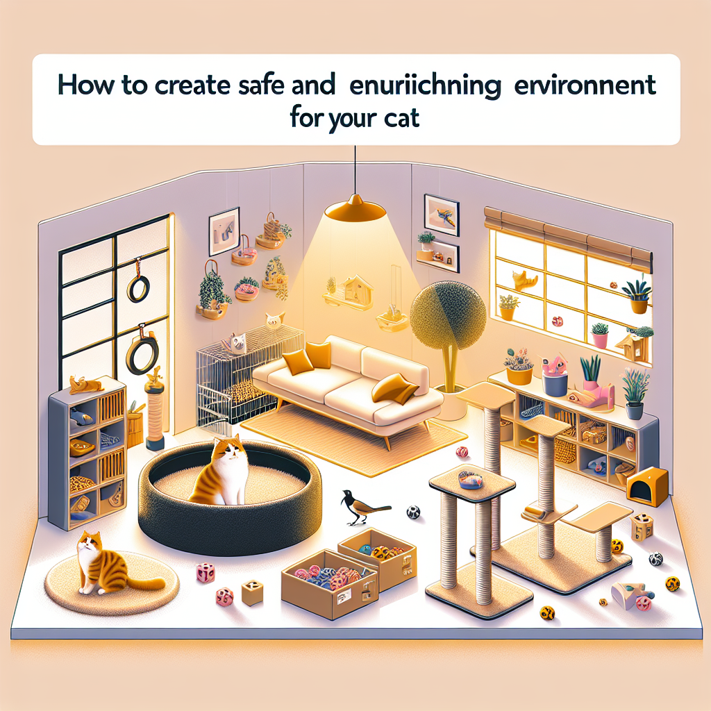 How to Create a Safe and Enriching Environment for Your Cat